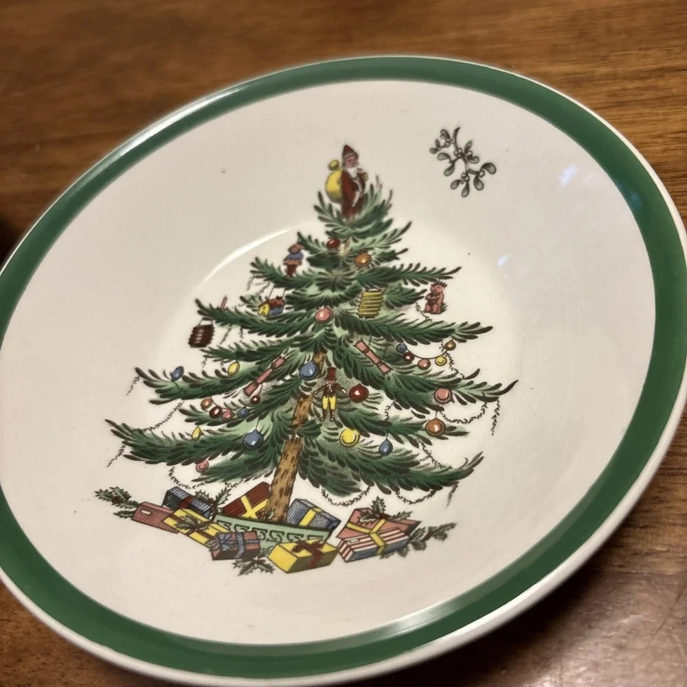 Vintage Copeland Spode England S3324‎ CHRISTMAS TREE 5.15